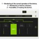 Green Cell Uninterruptible Power Supply UPS 1500VA 900W with LCD Display EU VERSION 4x Schuko Sockets